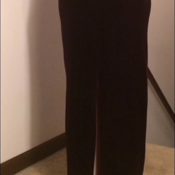 Velvety full length Special Occasion dress - Picture 3 of 3